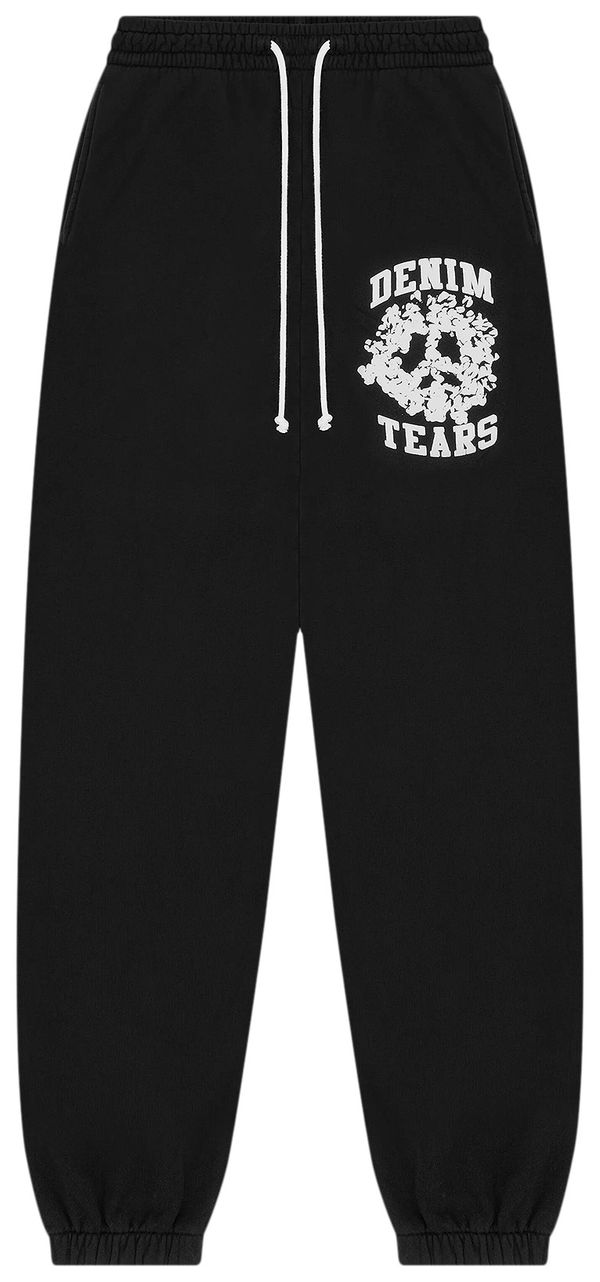 Denim Tears University Sweatpants 'Black'