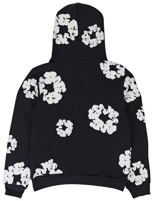 Denim Tears Wreath Hoodie 'Black'