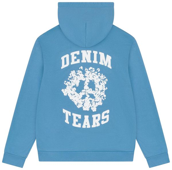 Denim Tears Denim University Zip Hoodie 'Light Blue'