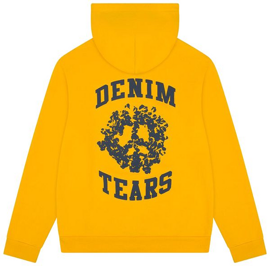 Denim Tears Denim University Zip Hoodie 'Yellow'