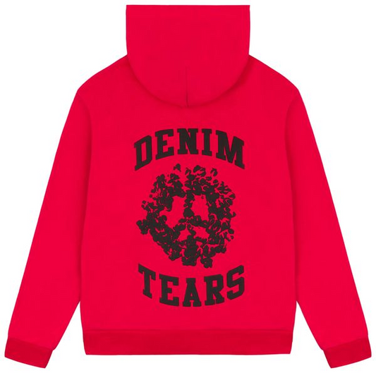 Denim Tears Denim University Zip Hoodie 'Red'