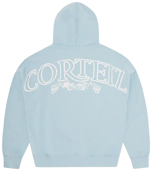 Corteiz Superior Royale Full-Zip Hoodie & Joggers Set - Baby Blue