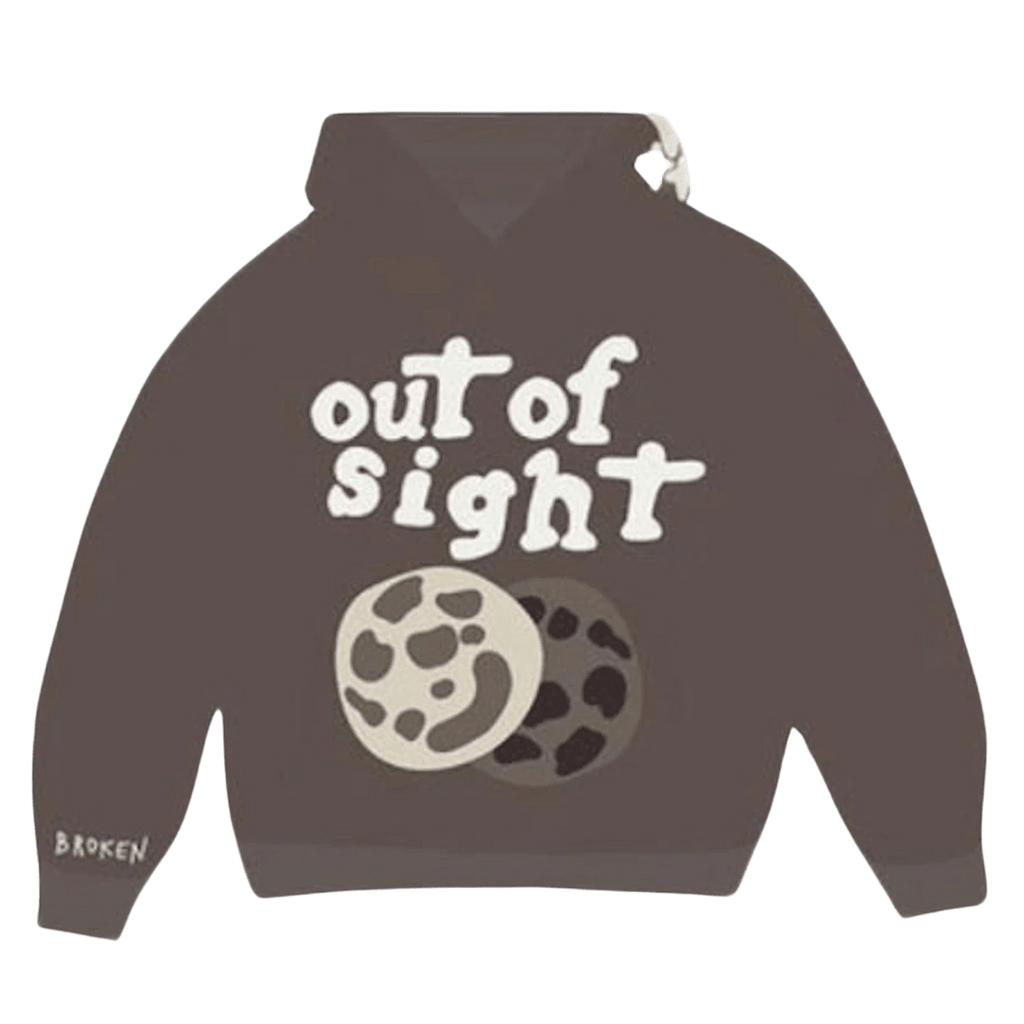 Broken Planet Hoodie 'Out Of Sight' - Brown