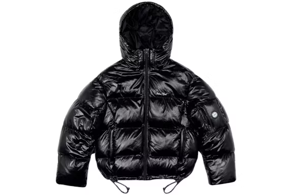 Broken Planet Puffer Jacket - Black