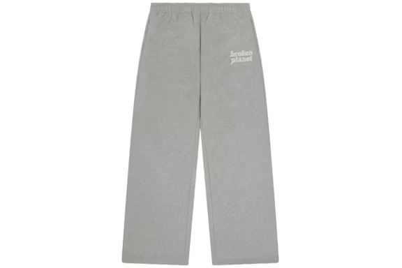 Broken Planet Wide-Leg Sweatpants Heather Grey