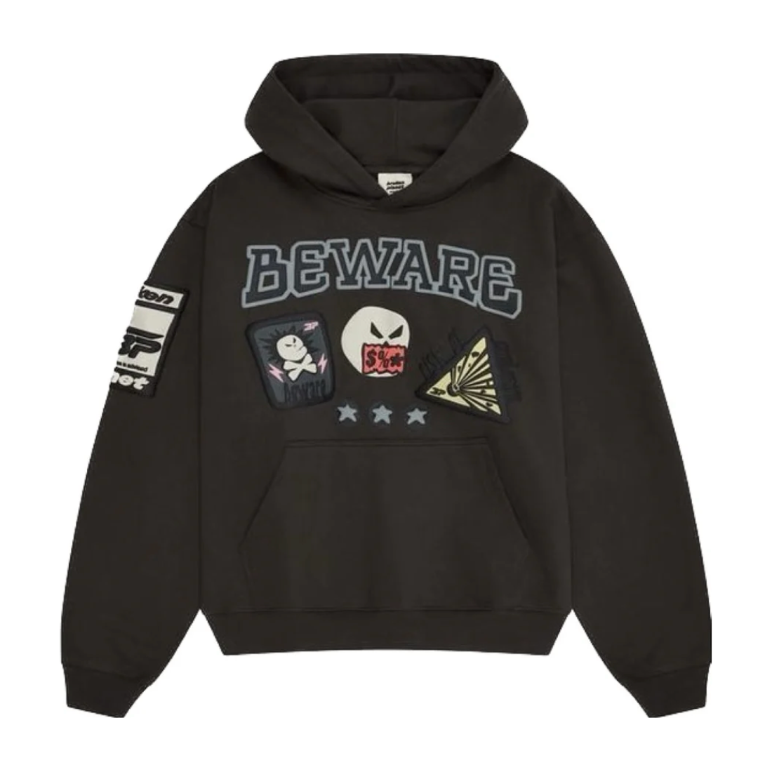 Broken Planet Beware Black Hoodie