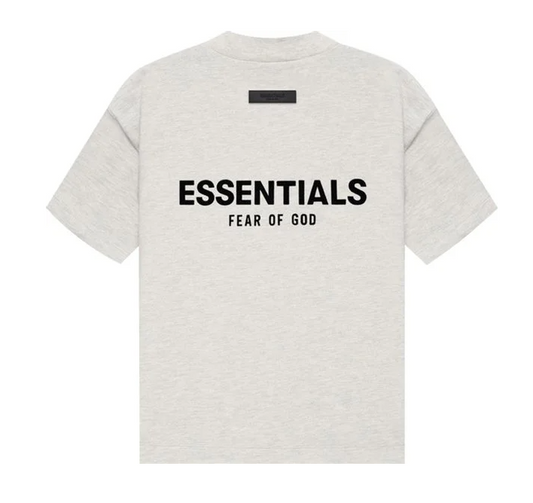 Fear of God Kids Essentials Jersey Crewneck Tee 'Light Oatmeal'