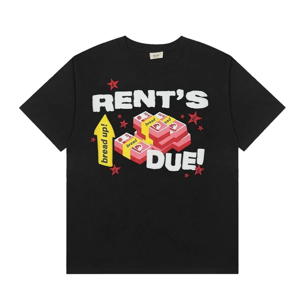Broken Planet x Nemzzz Rent's Due T-Shirt - Midnight Black