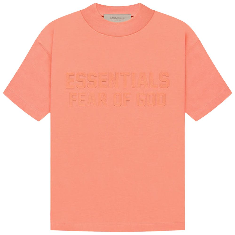 Fear of God Essentials Short-Sleeve Tee 'Coral'