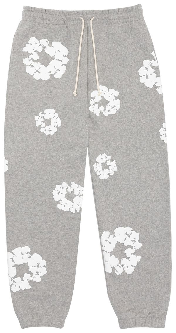 Denim Tears The Cotton Wreath Sweatpants 'Grey'