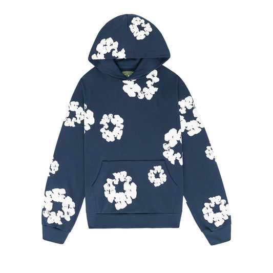 Denim Tears Wreath Hoodie 'Navy'