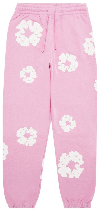 Denim Tears The Cotton Wreath Sweatpants 'Pink'