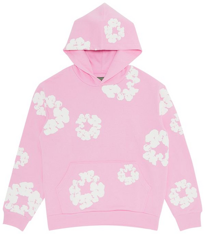 Denim Tears The Cotton Wreath Hoodie 'Pink'