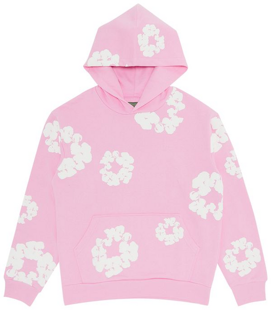 Denim Tears The Cotton Wreath Hoodie 'Pink'