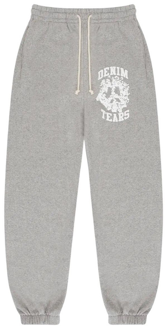 Denim Tears University Sweatpants 'Grey'