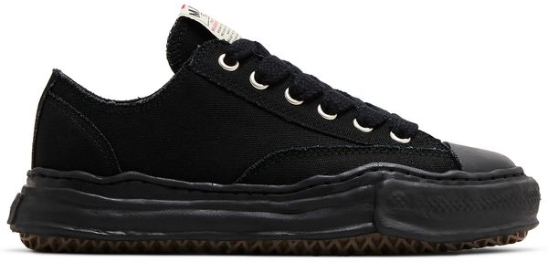 Maison Mihara Yasuhiro Peterson OG Sole Canvas Low 'Triple Black'