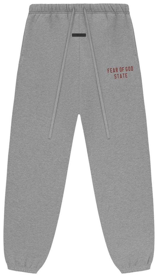 Fear of God State Essentials Fleece Sweatpant 'Dark Heather'