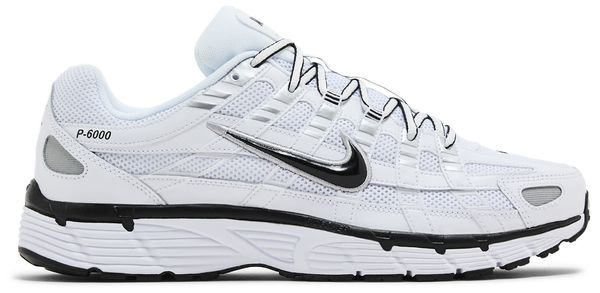 Nike P-6000 'White Metallic Silver Black'