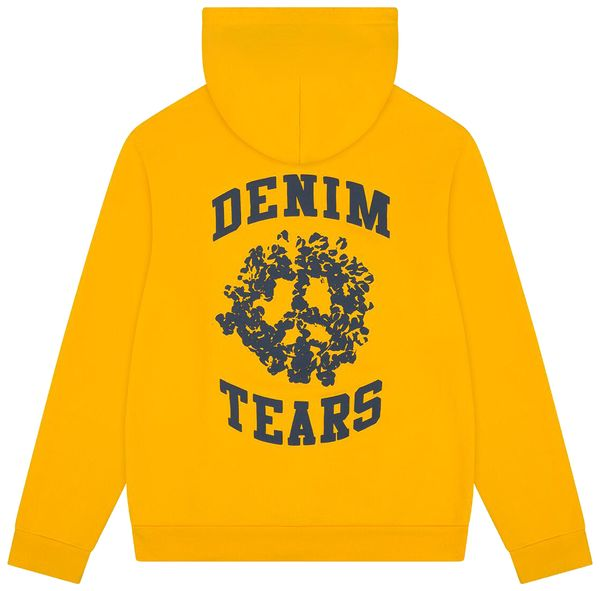 Denim Tears Denim University Zip Hoodie 'Yellow'