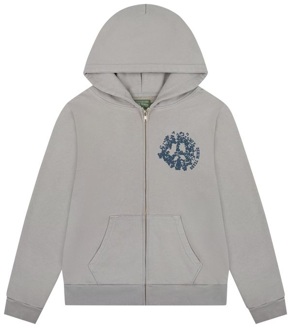 Denim Tears Denim University Zip Hoodie 'Grey'