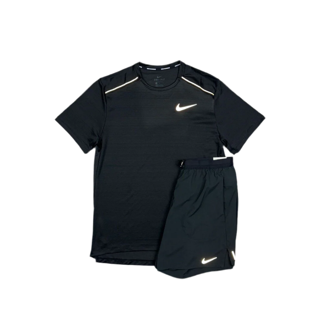 Nike - Black Miler Set