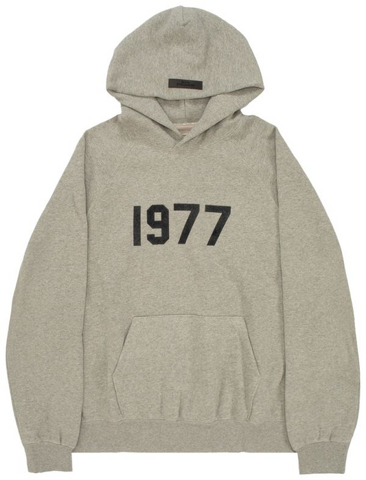 Fear of God Essentials 1977 Fleece Hoodie 'Dark Oatmeal'