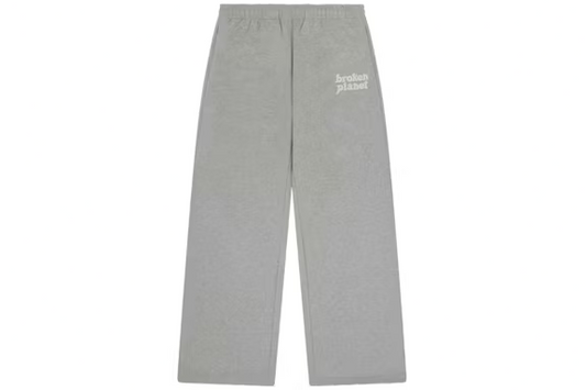 Broken Planet Wide-Leg Sweatpants Heather Grey