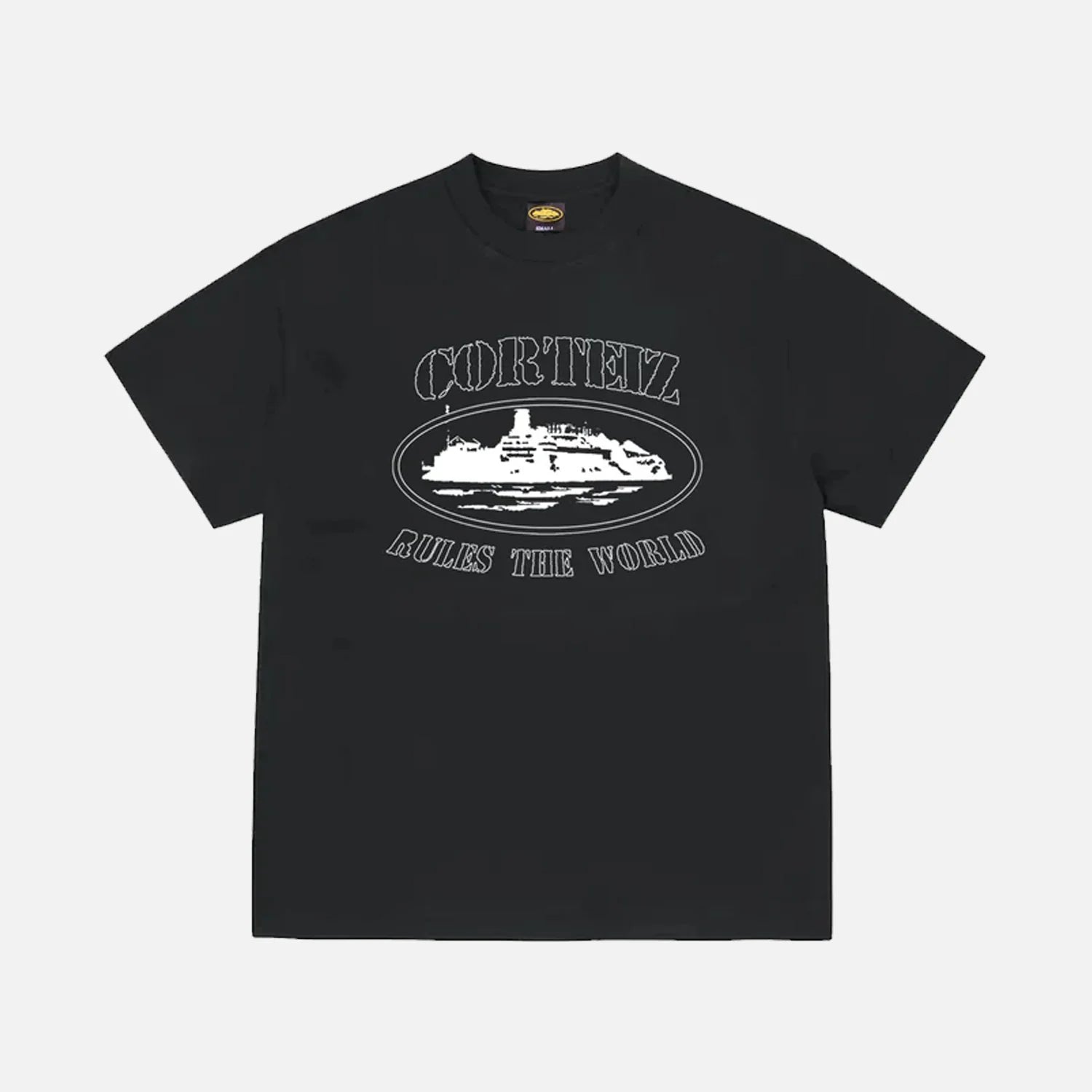 Corteiz OG Rules The World Tee 'White/Black'