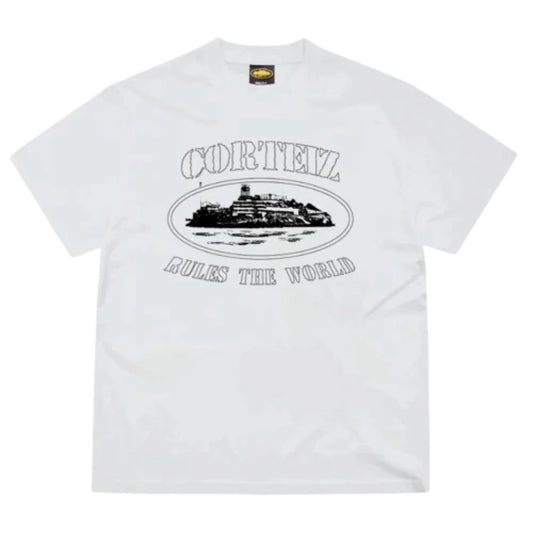 Corteiz OG Rules The World Tee 'White'