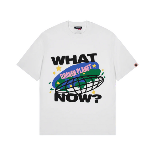 Broken Planet What Now White T-Shirt