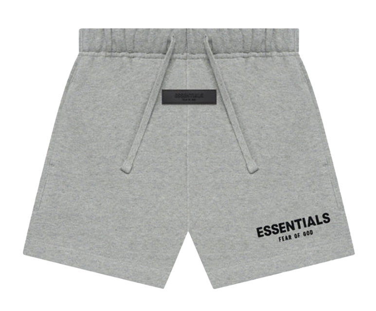 Fear of God Kids Essentials Dark Oatmeal Shorts
