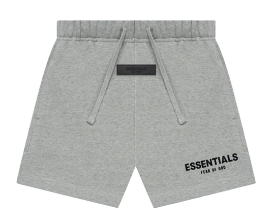 Fear of God Kids Essentials Dark Oatmeal Shorts