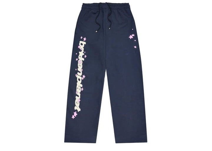 Broken Planet All The Stars Sweatpants Deep Navy/Pink