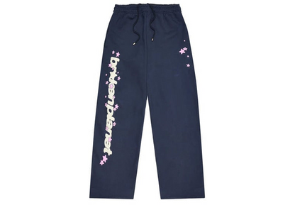 Broken Planet All The Stars Sweatpants Deep Navy/Pink