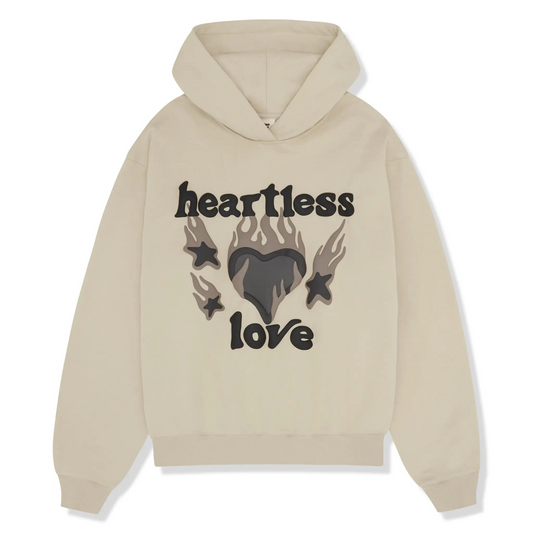 Heartless Hoodie Bone White